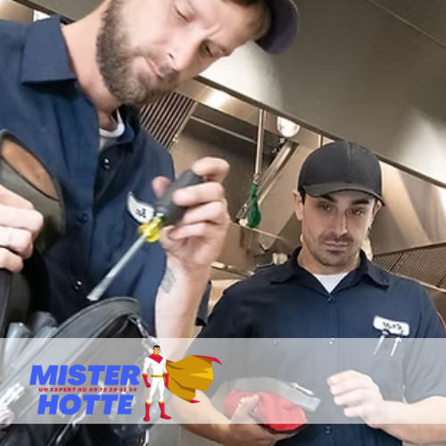 Camion-atelier équipé pour dépannage hotte pro en moins de 2h
